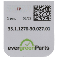 Kleinsekundenrad H1 (h= 4,25 mm)