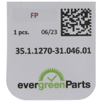 Hour wheel H1 (h=1,10 mm)