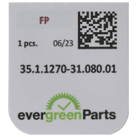 Minutenrohr H1 (h=2,10 mm)