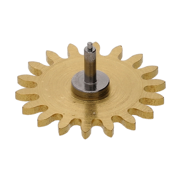 Minute counter driving wheel