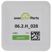 Handset rhodium-plated, Ref. 16014, 16234, Cal. 3035, 3135, 3155