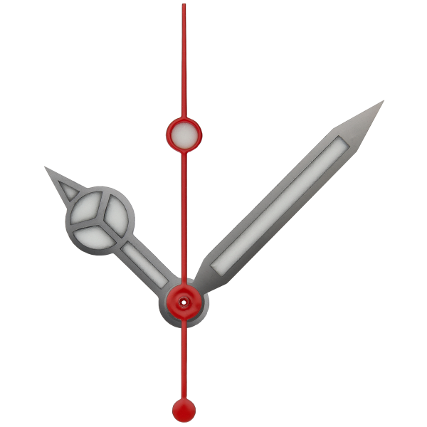 Handset rhodium-plated, Ref. 116610, Cal. 3135