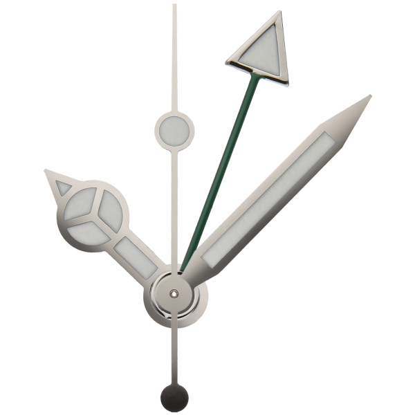 Zeigerspiel rhodiniert, Ref. 116710LN, Kal. 3186