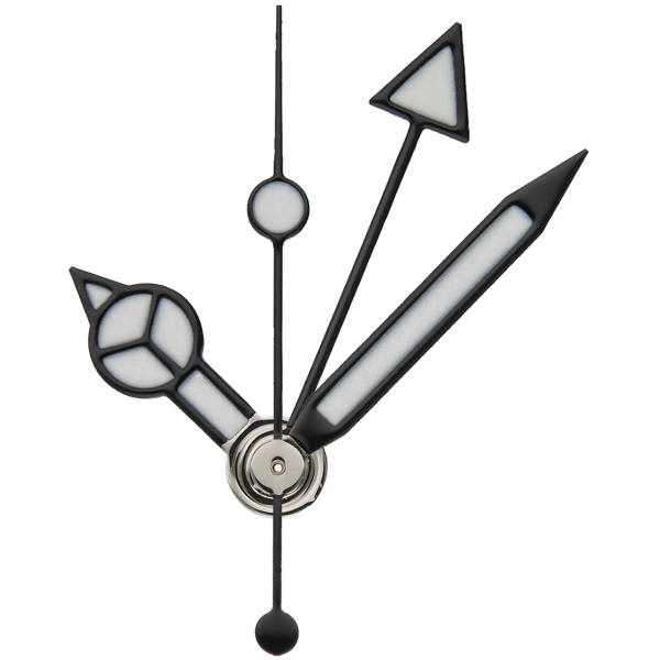 Zeigerspiel rhodiniert, Ref. 116769TBR, Kal. 3186