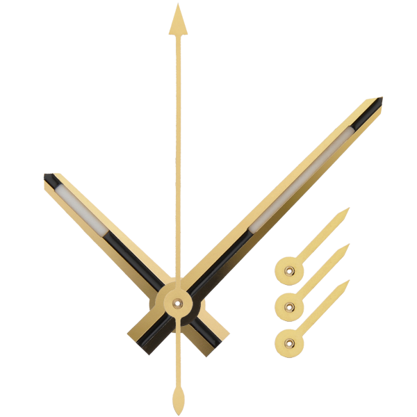 Zeigerspiel vergoldet, Ref. 116503, 116518, Kal. 4130