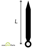 Handset red gold plated, Ref. 116505, 116515, Cal. 4130