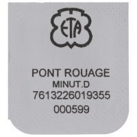 Minute train bridge gold plated