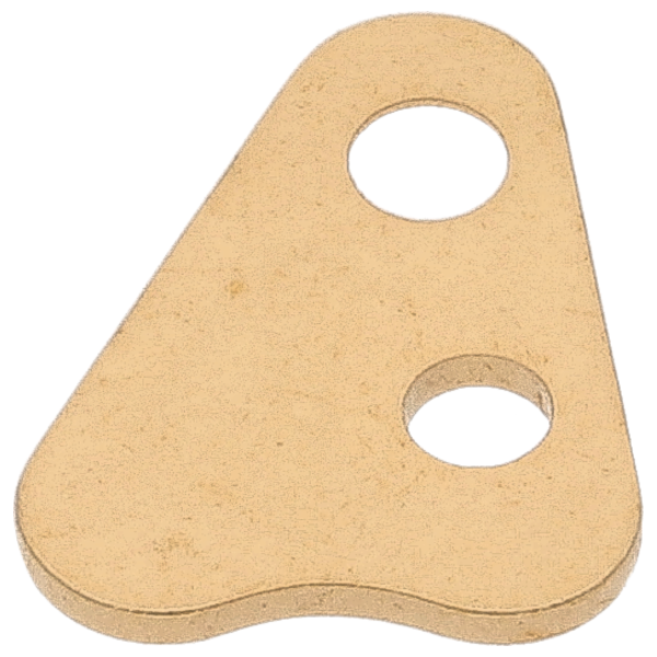 Small plate for switch and stop lever