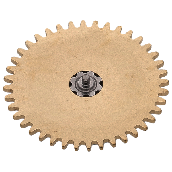 Intermediate wheel gold plated No. 1