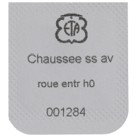 Pinion without second with driving wheel H0