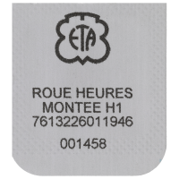 Hour wheel, assembled H1