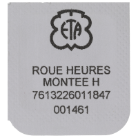 Stundenrad, montiert H3