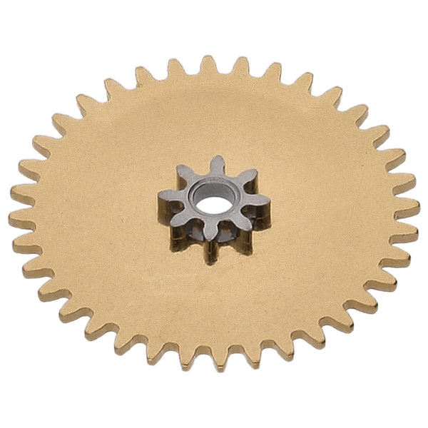 Minute wheel, assembled