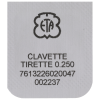 Setting lever spring-clip 0.250