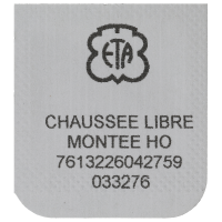 Freies Minutenrohr, ohne Zentralsekunde H0 (1,32 mm)