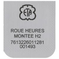 Stundenrad, montiert H2 (1,00 mm)