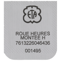 Hour wheel, assembled H3 (1,30 mm)