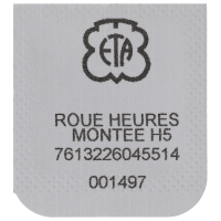 Stundenrad, montiert H5 (1,75 mm)