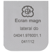 Magnetschirm, seitlicher