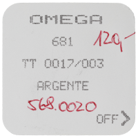 OMEGA Constellation AUTOMATIC CHRONOMETER Zifferblatt Maße 20,9 x 20,9 mm für Kal. 681
