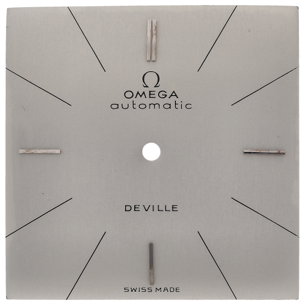 OMEGA AUTOMATIC DE VILLE Zifferblatt Maße 25,4 x 25,4 mm für Kal. 711