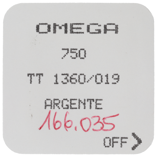 OMEGA AUTOMATIC Seamaster COSMIC Dial Ø 30,5 mm for Cal. 750