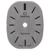 OMEGA Genève Zifferblatt Maße 18 x 14 mm für Kal. 1070