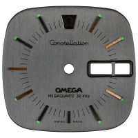 OMEGA Constellation MEGASONIC 32 Hz Zifferblatt Maße 28,5 x 26,9 mm für Kal. 1310