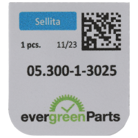 Jewelled shock-absorber for balance (Main plate)