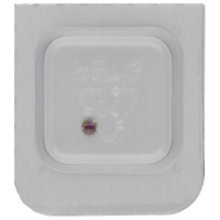 Jewelled shock-absorber for balance (Main plate)