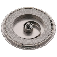 Movement barrel complete Rhodium plated, new version (Chronometer)