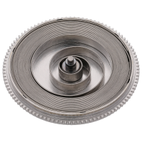 Movement barrel complete Rhodium plated, new version