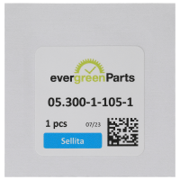 Barrel bridge, rhodium plated with decoration