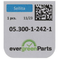 Cannon pinion with driving wheel H1 (h=1,90 mm)