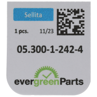 Minutenrohr mit Mitnehmerrad H4 (h=2,65 mm)