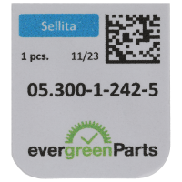 Cannon pinion with driving wheel H5 (h=2,90 mm)