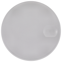 Plastikglas mit Lupe (innen Ø 23,80 mm) *alternativ*