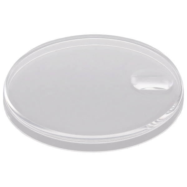 Plastikglas mit Lupe (innen Ø 29,50 mm) *alternativ*