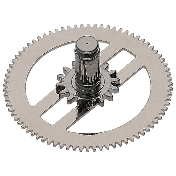 Pinion without second with driving wheel H4 (2,70 mm)