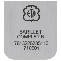 Movement barrel, complete (chronometer)