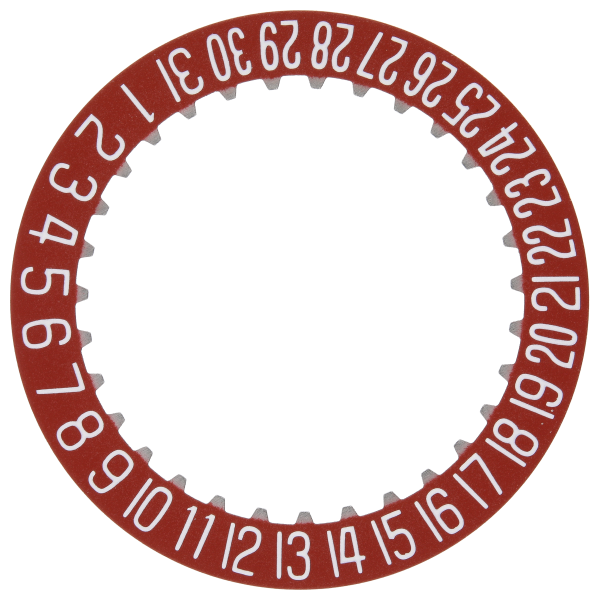 Date disk red H6 (steel version) *generic*