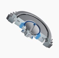 Ball bearings with ZIRKONIA balls and shock protection