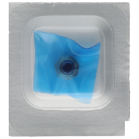 Krone Stahl (Ø 4,75 mm) Spinell blau *alternativ*