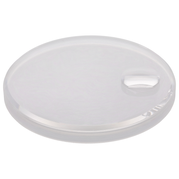 Saphirglas (Ø 30,7 / H=2,0 mm / Dichtung H=2,30 mm) mit Lupe *alternativ*