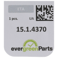 Jewel for chronograph wheel (automatic device bridge)