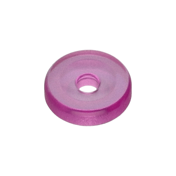 Jewel for minute-counting wheel (automatic device bridge)