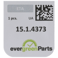 Jewel for ratchet wheel driving wheel (barrel bridge)