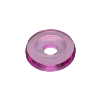 Jewel for ratchet wheel driving wheel (chronograph bridge)