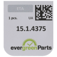 Lochstein für Mitnehmerrad für Minutenzählrad