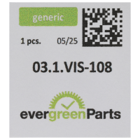 Schraube für Räderwerkbrücke (Poliert, Blau, Rund, 7001) [902]